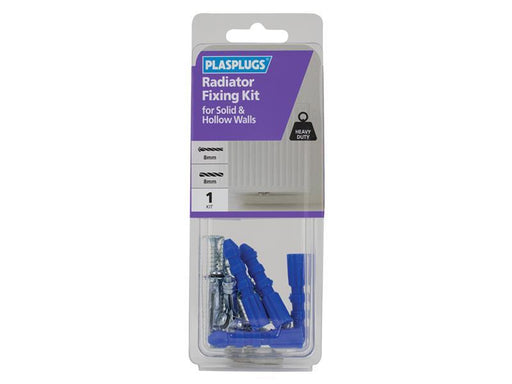 Radiator Fixing Kit for Solid & Hollow Walls                                    