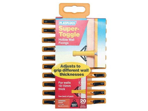 Super Toggle Fixings Pack 20                                                    