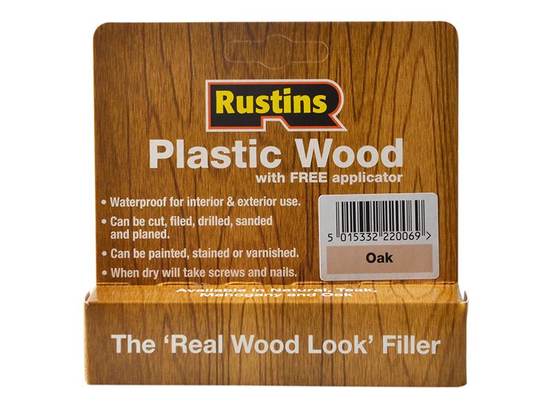 Plastic Wood Tube Oak 20g