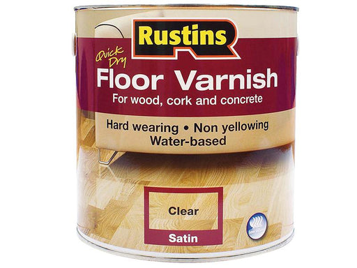 Quick Dry Floor Varnish Satin 5 litre                                           