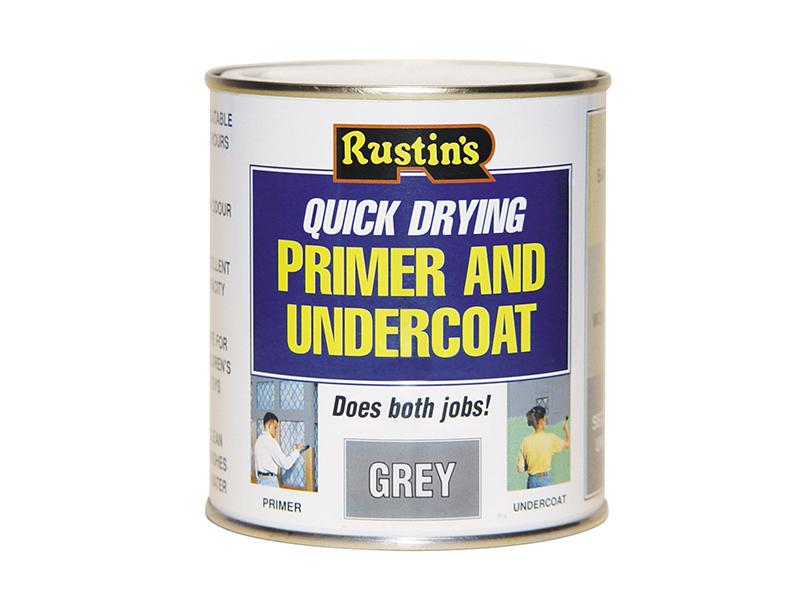 Quick Dry Primer & Undercoat Grey 250ml                                         