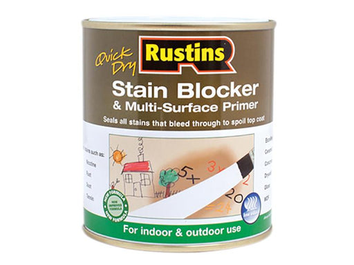 Quick Dry Stain Block & Multi Surface Primer 500ml                              