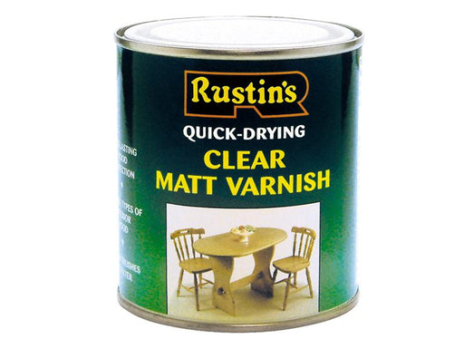 Quick Dry Varnish Matt Clear 500ml                                              