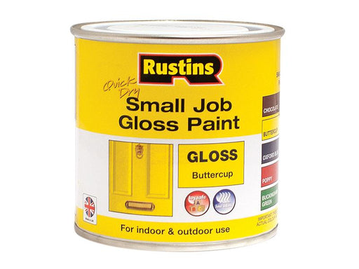 Quick Dry Small Job Gloss Paint Buttercup 250ml                                 