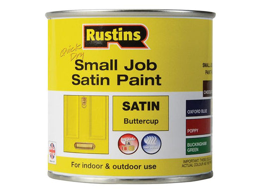Quick Dry Small Job Satin Paint Buttercup 250ml                                 