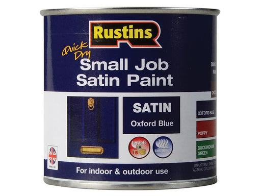 Quick Dry Small Job Satin Paint Oxford Blue 250ml                               