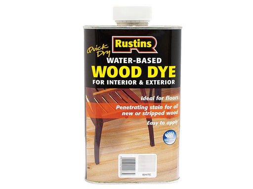 Quick Dry White Wood Dye 250ml                                                  