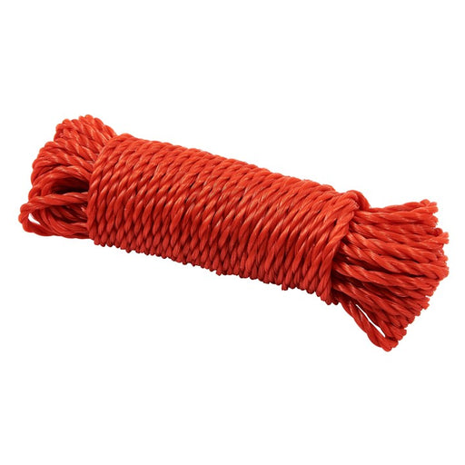 15m x 6mm polypropylene rope