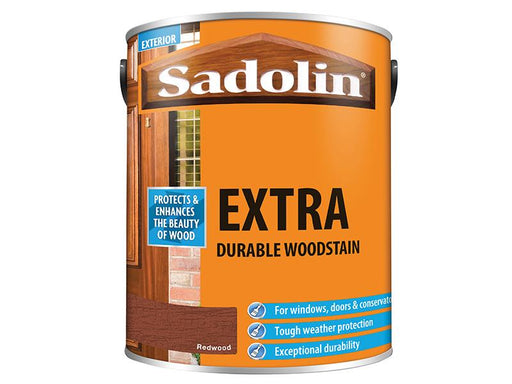 Extra Durable Woodstain Redwood 5 litre                                         