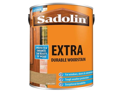 Extra Durable Woodstain Light Oak 5 litre                                       