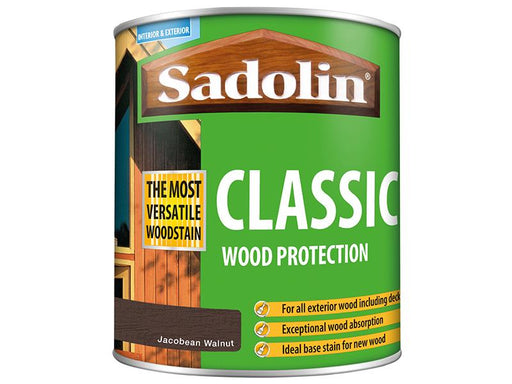Classic Wood Protection Jacobean Walnut 1 litre                                 
