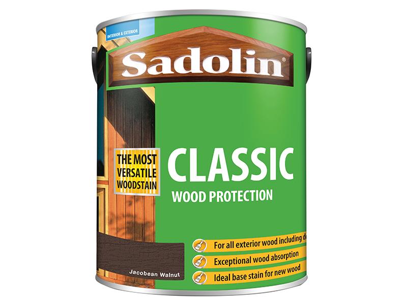 Classic Wood Protection Jacobean Walnut 5 litre                                 
