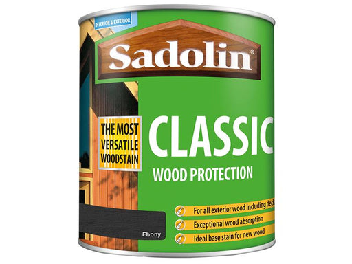 Classic Wood Protection Ebony 1 litre                                           