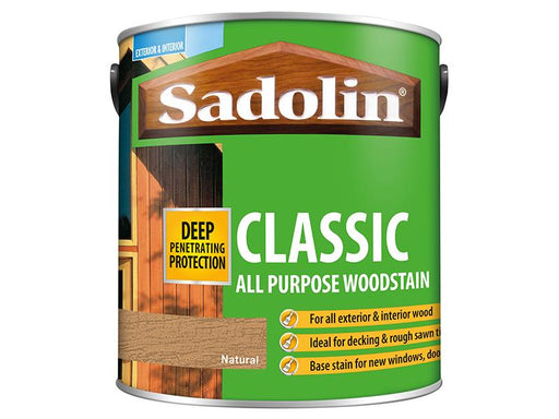 Classic Wood Protection Natural 2.5 litre                                       