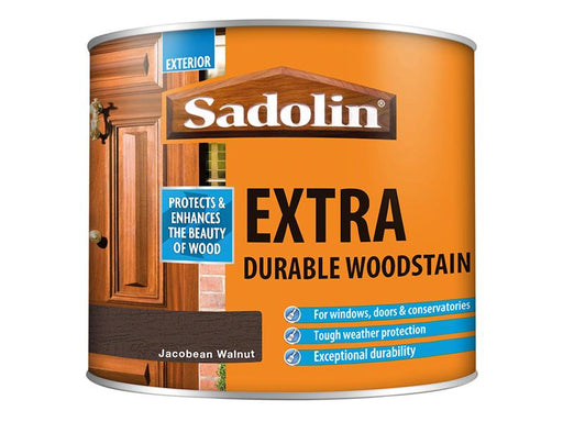 Extra Durable Woodstain Jacobean Walnut 500ml                                   
