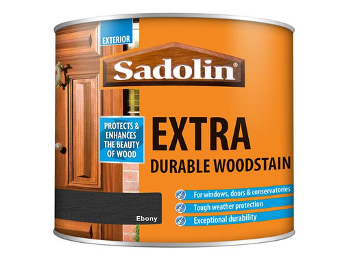 Extra Durable Woodstain Ebony 500ml                                             