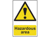 Hazardous Area - PVC 400 x 600mm                                                