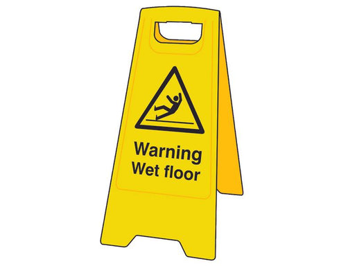 Heavy-Duty 'A' Board: Warning Wet Floor                                         