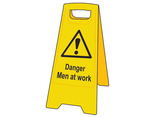 Heavy-Duty 'A' Board: Danger Men At Work                                        