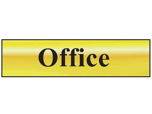 Office - Polished Brass Effect 200 x 50mm                                       