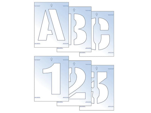 Letter & Number Stencil Kit 25mm                                                