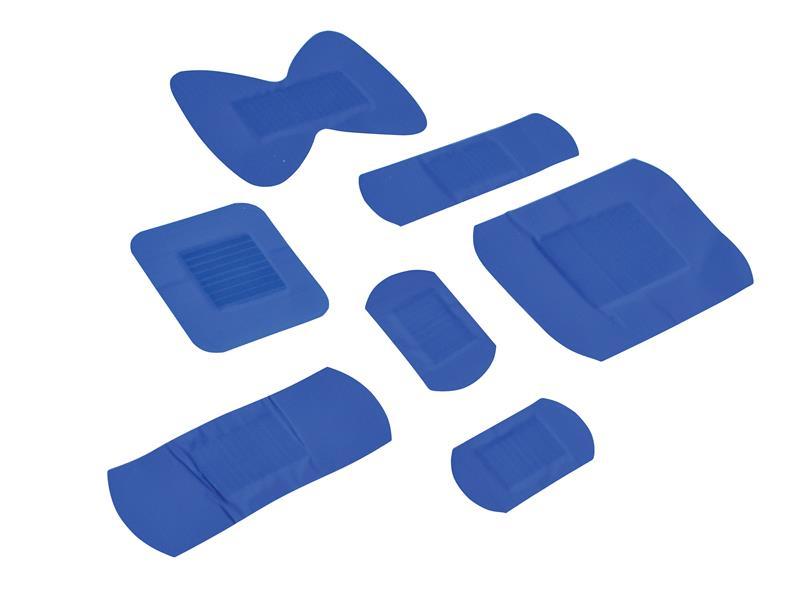 Assorted Hypoallergenic Blue Plasters 120