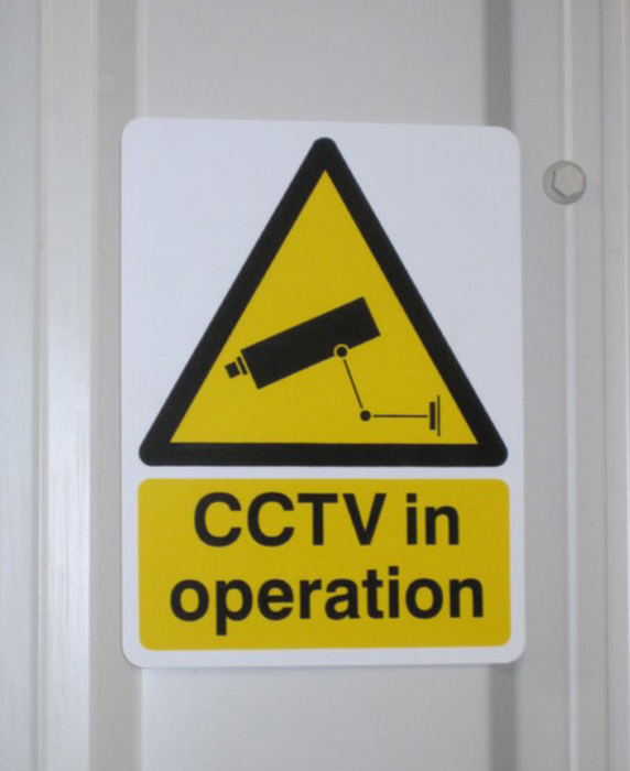 Security Camera - Warning Sign - 300 x 200mm