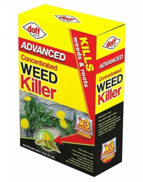 Advanced Concentrated Weedkiller 3 x 80ml Sachets