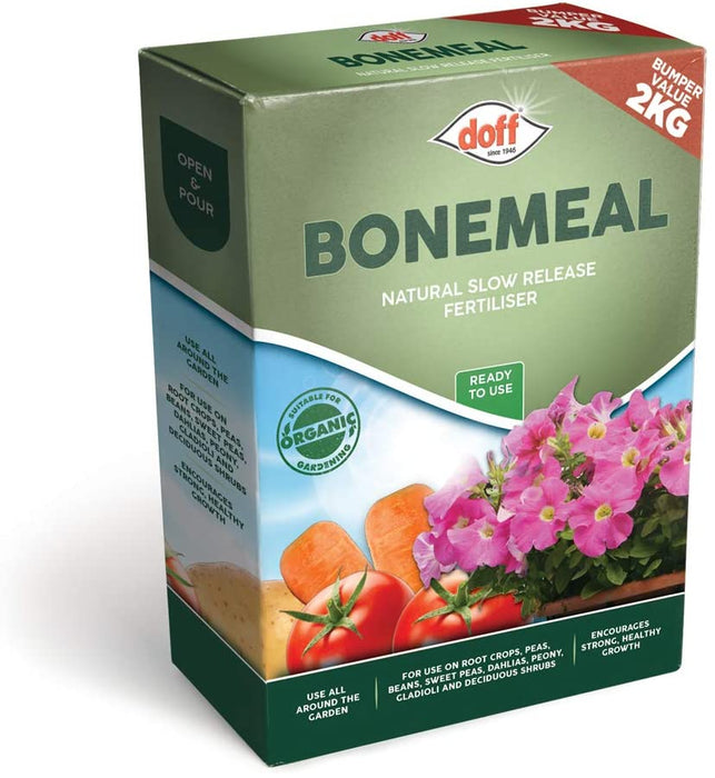 Doff Bone Meal Ready to Use Traditional Formula Balanced Nutrients, 1 x 2kg Box