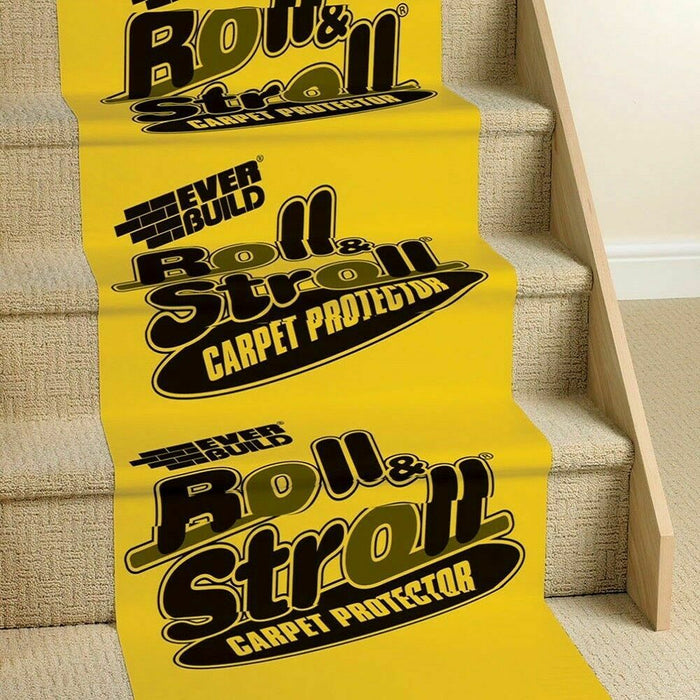 Roll and Stroll Premium Carpet Floor Protector Protection 600mm x 25m