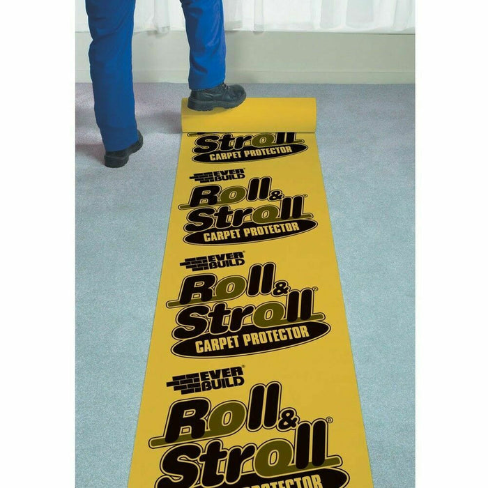 Roll and Stroll Premium Carpet Floor Protector Protection 600mm x 25m
