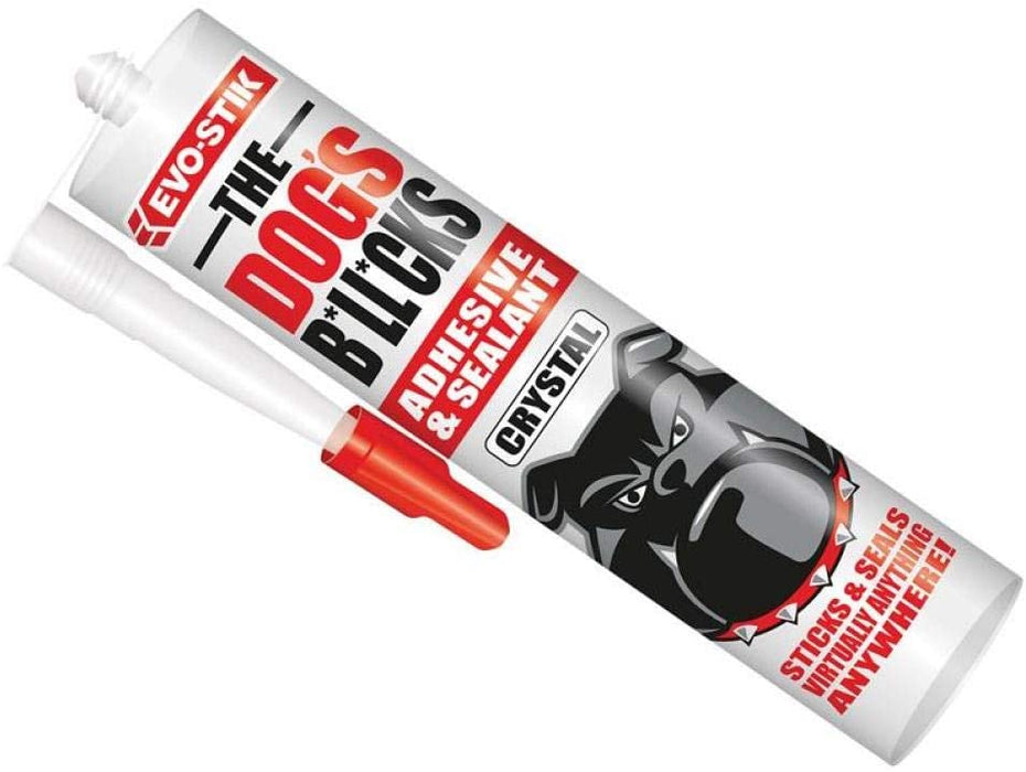 Evo-Stik The Dogs B*ll*cks Multipurpose Adhesive & Sealant, Black 290ml