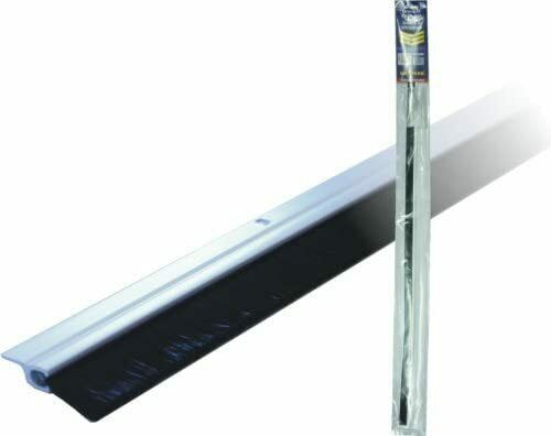 Warmseal Threshold Brush Draught Proofing Strip, White, 914mm