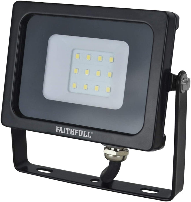 Faithfull FPPSLWM10 Wall Light, 240 V, Black