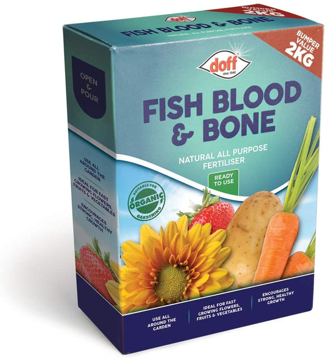 Doff Fish Blood & Bone All Purpose Fertiliser - 2kg