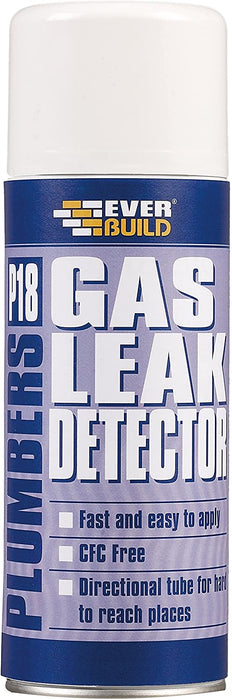 Everbuild P18GASLEAK P18 Plumbers Gas Leak Detector 400ml