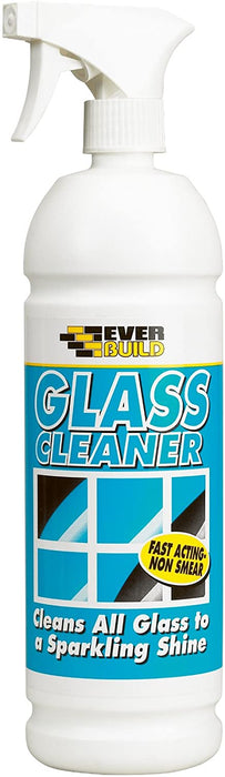 Everbuild Glass Cleaner Ready To Use Spray, 1 Litre