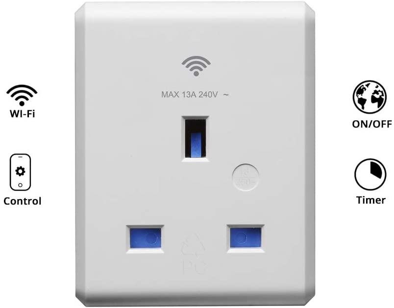 Link2Home Wi-Fi Plug-in Socket 13 amp