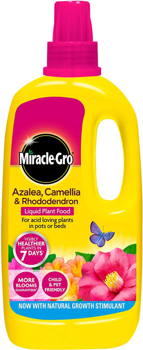 Miracle Gro Azalea, Camellia & Rhododendron Concentrated Liquid Plant Food 1lt