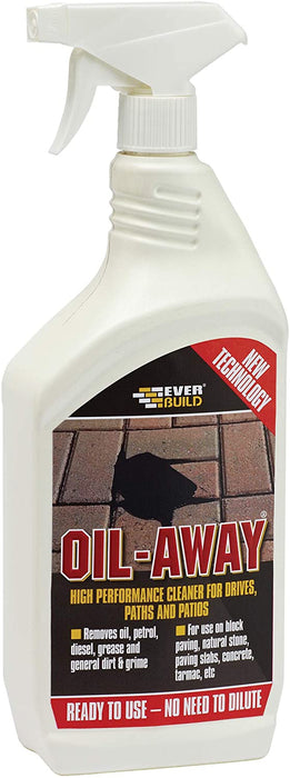 Everbuild Oil Away Ready To Use Oil Remover For Hard Surfaces, 1 L