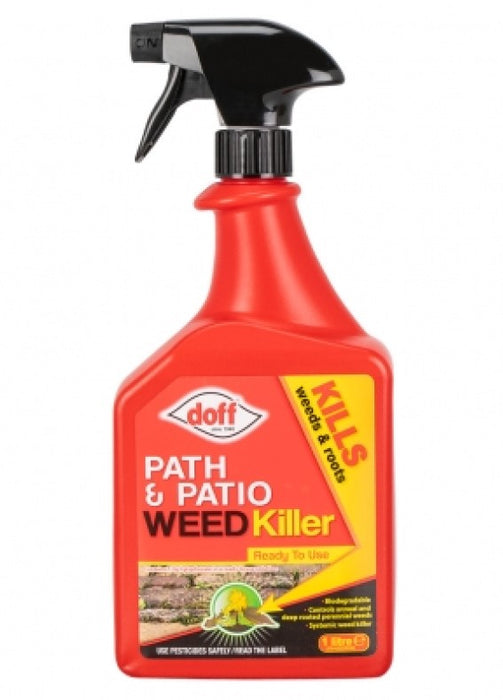 Doff Ready to Use Path & Patio Weedkiller - 1L