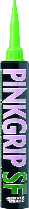 Everbuild Pinkgrip Solvent Free Grab Adhesive, Pink, 380 ml