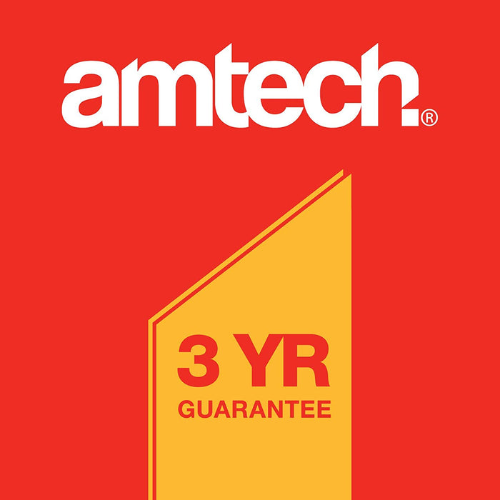 Amtech G4390 5pc Decorating Paint Brushes Set, No Bristle Loss with Soft Handle