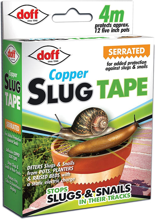 DOFF - Slug and Snail Adhesive Copper Tape - 4m