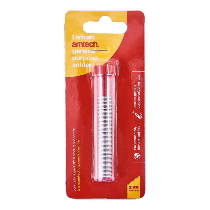 Amtech S1751 Lead Free Solder, Soldering Wire with Storage Container