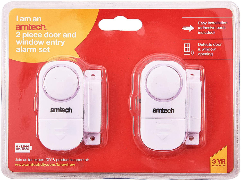 Amtech T2320 Door and Window Entry Alarm Set, 4 - Piece