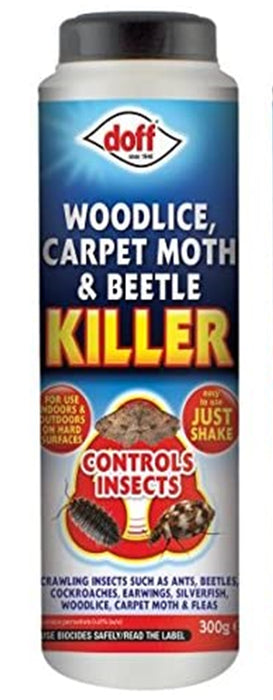 Doff - Woodlice, Carpet Moth & Beetle Killer 300g