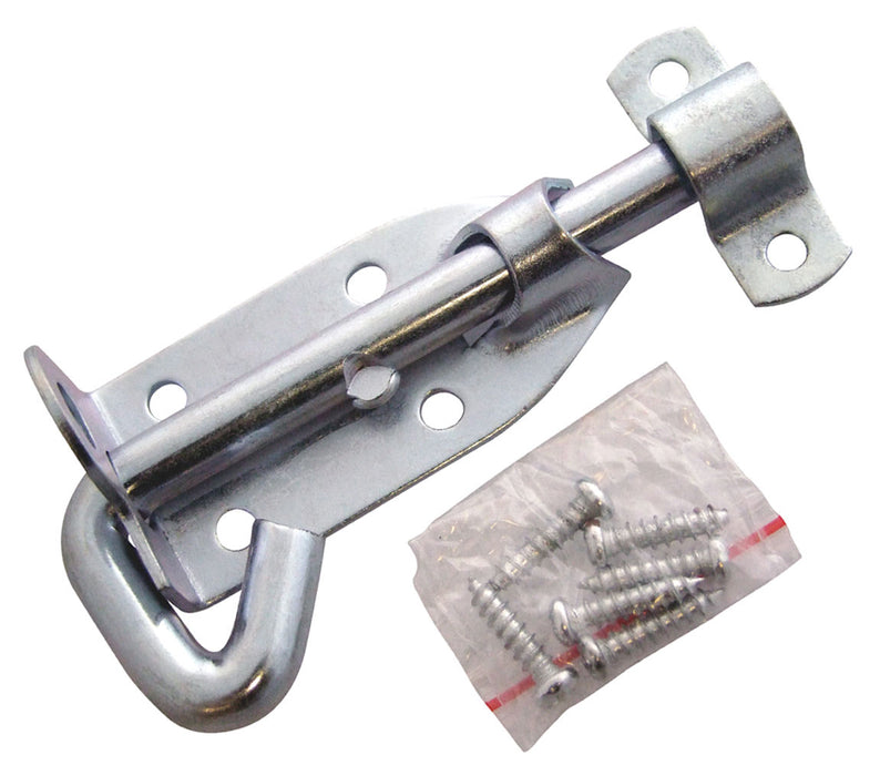 2 x 4 Inch Pad Bolt & Fixings for Doors, Gates and Security Locks - T1900